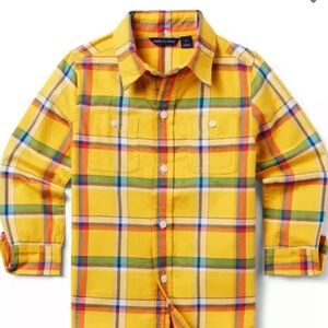 Tartan Flannel Shirt by Janie and Jack